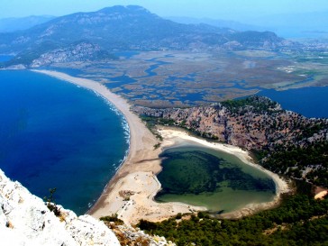 Dalyan’da Caretta Caretta’ları gözlemledik.