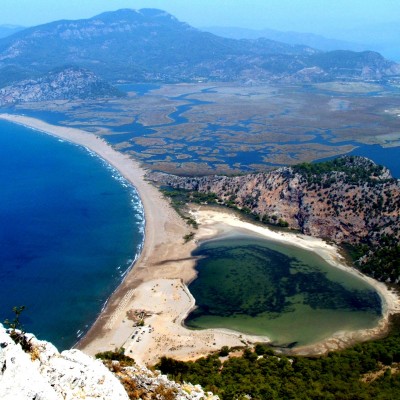 Dalyan’da Caretta Caretta’ları gözlemledik.